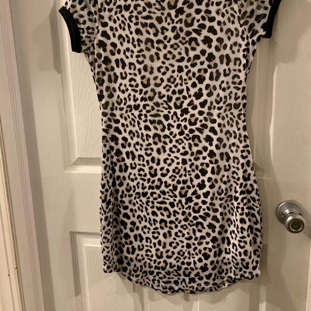 Cheetah Print Dress - Picture 2 of 3